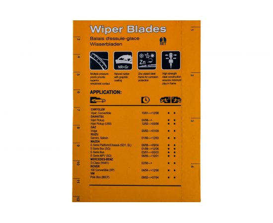 Щетка стеклоочистителя каркасная (2 шт; 16""/400 мм) HOLA HB1616 – изображение 4