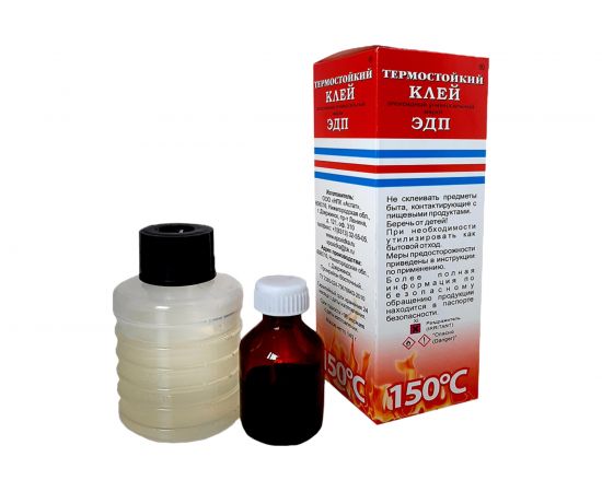 Клей эпоксидный универсальный термостойкий марки ЭДП ООО «НПК «Астат» 140 гр 00-00000602 – изображение 5