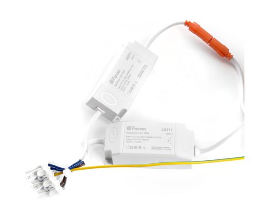 Карданный светодиодный светильник FERON 2x20W 3600 Lm, 4000К, 35 градусов, белый, AL202 29777 – изображение 5