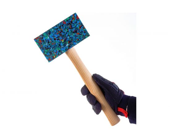 Прямоугольная киянка STUBAI, пластик, цветная 278504 – изображение 5