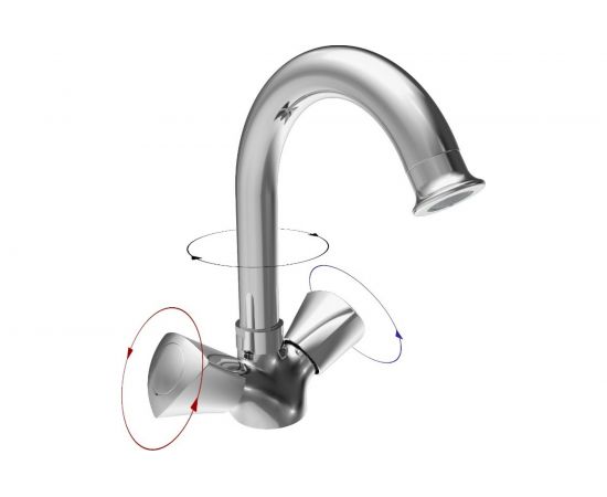 Смеситель для раковины TOKITO TOK-EDO-1011 – изображение 5