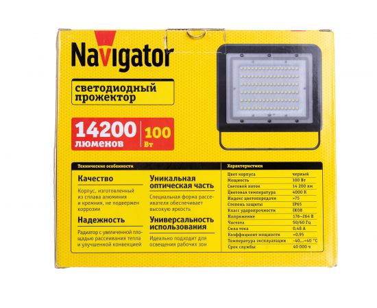 Светильник Navigator NFL-02-100-4K-BL-LED 80673 – изображение 5