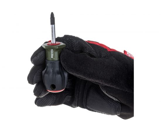 Отвертка Дело Техники c трехкомпонентной рукояткой РZ2×38 мм 723022 – изображение 6