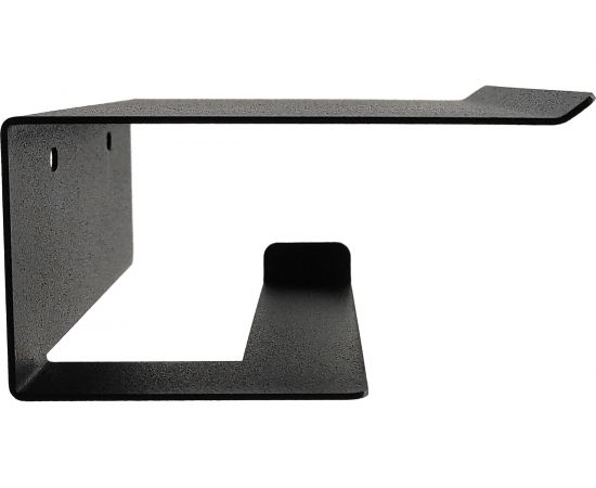 Держатель для туалетной бумаги EMBODIMENT с полкой для хранения, черный EMB-TP-B-B – изображение 6