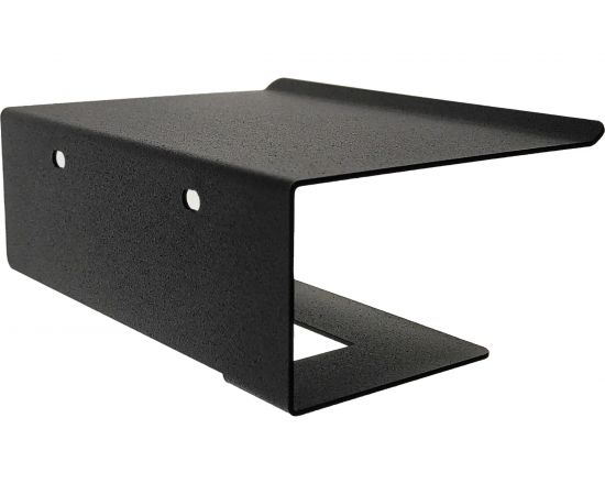 Держатель для туалетной бумаги EMBODIMENT с полкой для хранения, черный EMB-TP-B-B – изображение 7