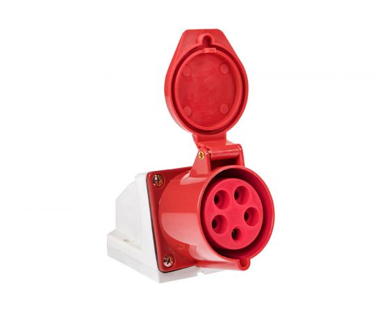 Розетка наружной установки EKF 32A 3P+Е+N 380В IP44 125 ps-125-32-380 