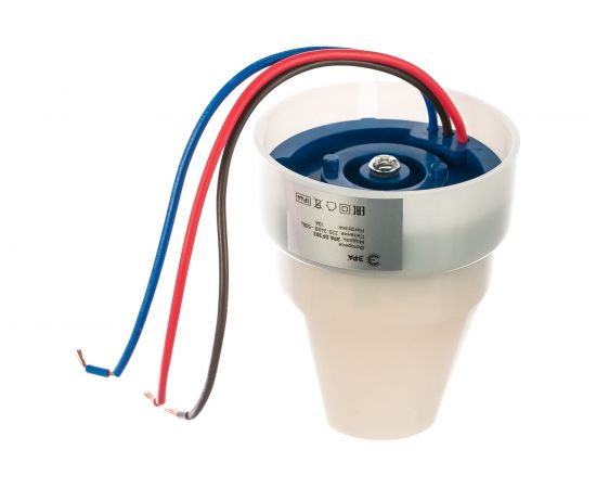 Датчик освещенности ЭРА DF 302 фотореле серый, макс. нагрузка 2200 ВА IP44 Б0043805 