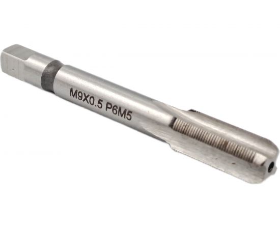 Машинно-ручной метчик TORNERI М 9х0.5 Р6М5 для глухих отверстий 035309 