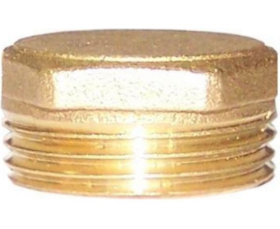 Заглушка LEXLINE 1/2 нар., латунь 15 Украина 512223 