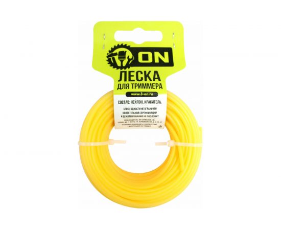 Леска триммерная Квадрат (3 мм; 50 м) ON 15-01-515 