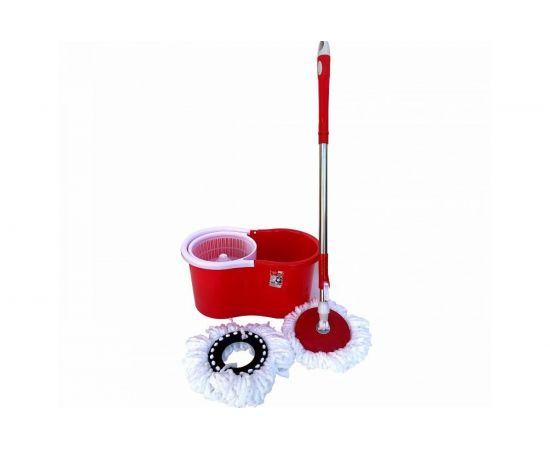 Набор МОП КОШКИН ДОМ ведро 9л, швабра, отжим юла, насадка 30-10-004 