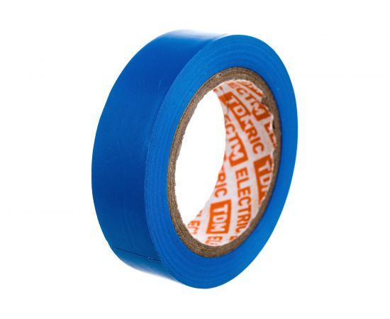 Изолента ПВХ TDM 0,13x15 мм, синяя 10 м SQ0526-0025 