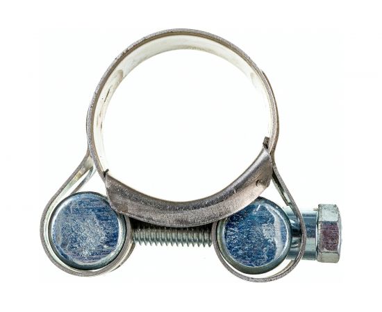 Силовой хомут Nord-Yada Д: 23-25 мм, Ш: 18 мм, Т: 0,6 мм, болт: М5х40, нерж. сталь 903115 – изображение 2