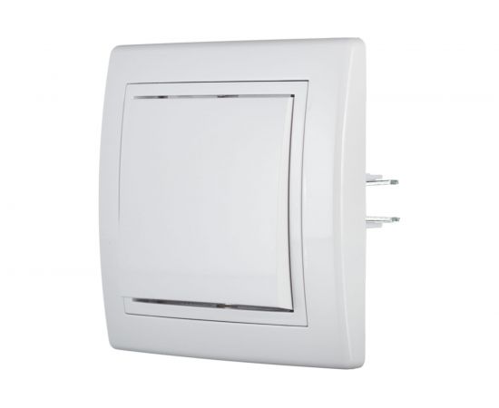 Одноклавишный однополюсный выключатель Aling-conel PRESTIGE 10AX 250В, белый 605.00 113042 – изображение 2