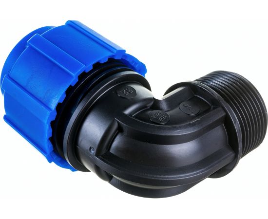 Отвод с наружной резьбой ПОЛИТЭК 32х1 1/4 50013214 – изображение 2