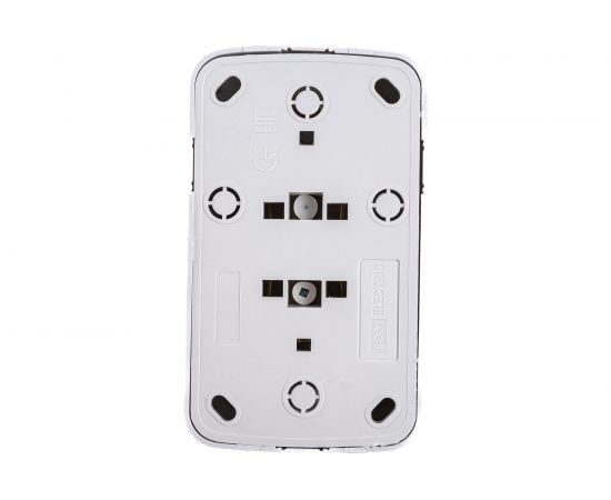 Розетка TDM двойная 2П+3 открытой установки IP20 16А, белая ""Дача"" Народная SQ1824-0010 – изображение 2