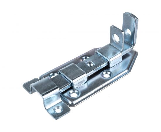Запорный ригельный засов VORMANN 100х50х1,75 мм, оцинкованный 00105 100 Z – изображение 2
