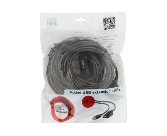 Кабель удлинитель Cablexpert USB 2.0 активный, AM/AF, 15м UAE-01-15M – изображение 3