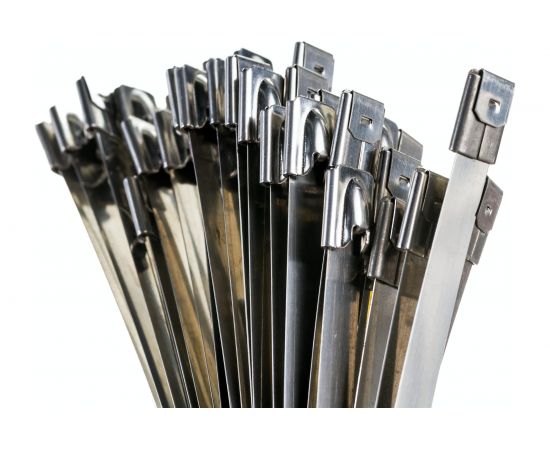 Стальной хомут TDM ХС 304 7,9х1000, 50 шт. SQ0582-0023 – изображение 3