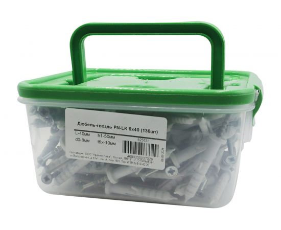 Дюбель-гвоздь Партнер PN-LK 6x40 130 шт. 825631 – изображение 3