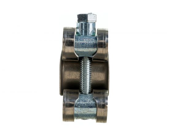 Силовой хомут Nord-Yada Д: 23-25 мм, Ш: 18 мм, Т: 0,6 мм, болт: М5х40, нерж. сталь 903115 – изображение 3