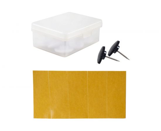 Москитная сетка на магнитах FEONA 1x2.1 м, черная 034-4051 224825 – изображение 4