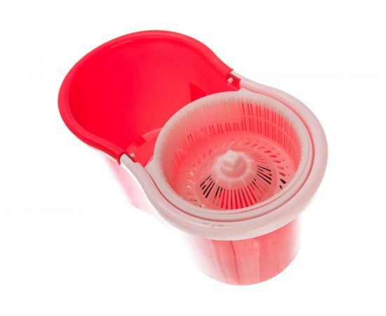 Набор МОП КОШКИН ДОМ ведро 9л, швабра, отжим юла, насадка 30-10-004 – изображение 4