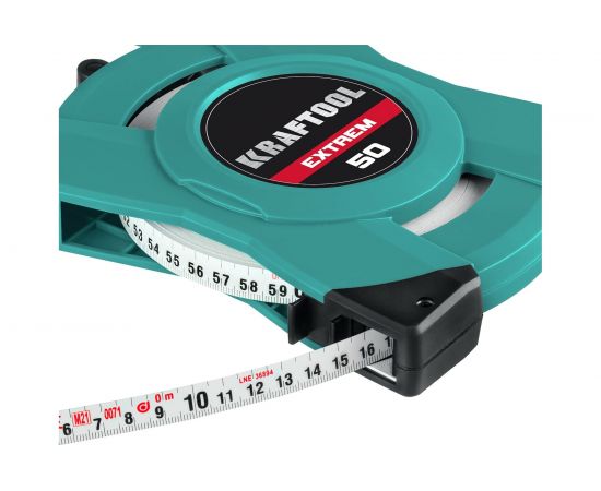 Геодезическая стальная мерная лента KRAFTOOL Extrem 50 м 34185-50 – изображение 4
