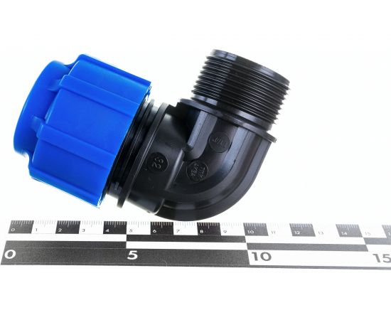 Отвод с наружной резьбой ПОЛИТЭК 32х1 1/4 50013214 – изображение 4