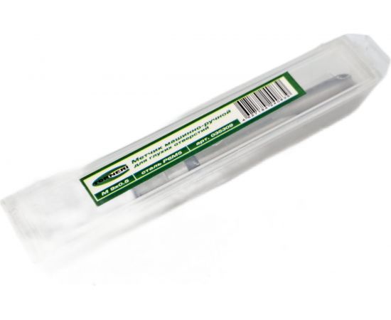 Машинно-ручной метчик TORNERI М 9х0.5 Р6М5 для глухих отверстий 035309 – изображение 4