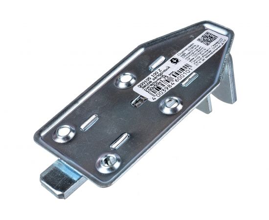 Запорный ригельный засов VORMANN 100х50х1,75 мм, оцинкованный 00105 100 Z – изображение 4