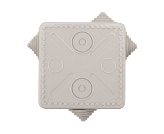 Распределительная коробка наружного монтажа REXANT с откидной крышкой 80x80x50 мм IP54 28-3064 – изображение 4