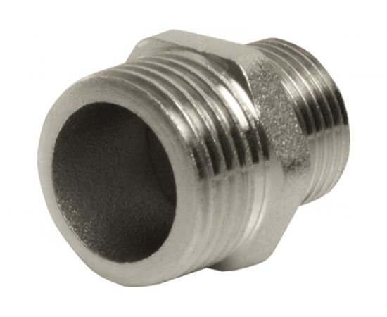 Переходной ниппель VRT 1/2""-3/8"", наружная/наружная, никель 1909-001510 503071 – изображение 5