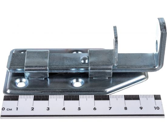 Запорный ригельный засов VORMANN 100х50х1,75 мм, оцинкованный 00105 100 Z – изображение 5
