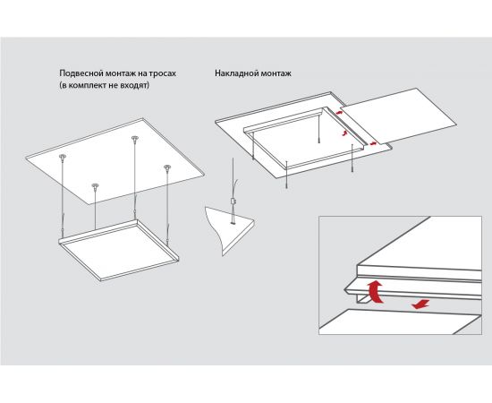 Светильник WOLTA PRO LED ОФИС 54 Вт IP40 6500лм 4000К Микропризма ДВО01-54-042-4К – изображение 7