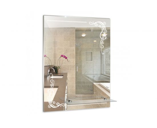 Зеркало Mixline Винтаж 490x680 мм., с полкой 525008 