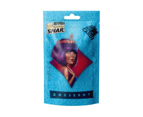 Подвесной ароматизатор Golden Snail Cards Джезерит GS6926 