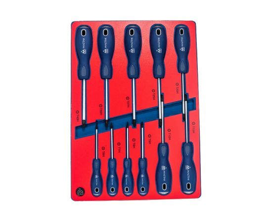 Набор отвёрток TORX, ложемент, 11шт МАСТАК 5-4411 