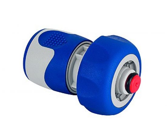 Коннектор с аквастопом для шланга (19 мм; 3/4; пластик; TPR) GREEN APPLE Б0003119 