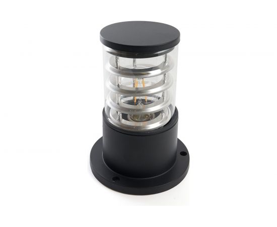 Садово-парковый светильник FERON DH0800, столб, E27 230V, черный 41915 