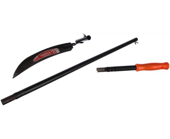 Коса Россия Серпан Зайка с металлическим черенком 96.5 см 39808 – изображение 2