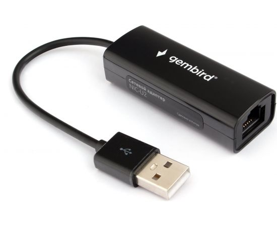 Сетевой адаптер Gembird Ethernet USB 2.0 - Fast Ethernet adapter NIC-U2 – изображение 2