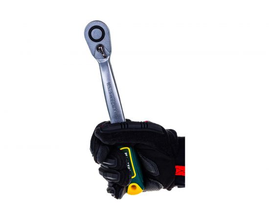 Трещотка для торцовых головок Kraftool PRO Сr-V сталь 72 зубца изогнутая 1/2 27795-1/2_z02:1629 – изображение 2