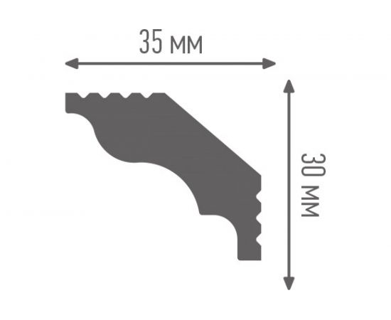 Плинтус ПЛИНТЭКС D 35/30 24607086050167 – изображение 2