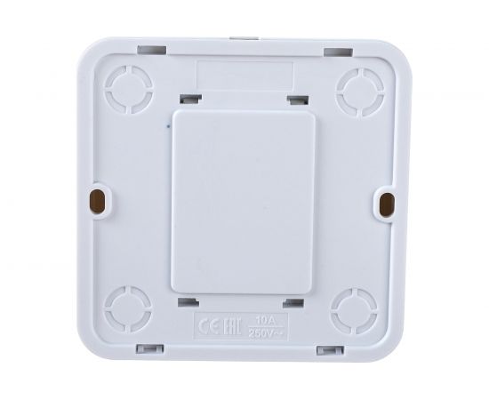 2 клавишный выключатель Econ Астра 10А белый 1103 – изображение 3