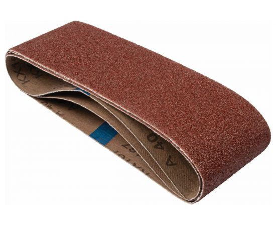 Шлифовальная лента (3 шт, 75 X 533 мм, зерно 40) TREND AB/B75A/40A – изображение 3