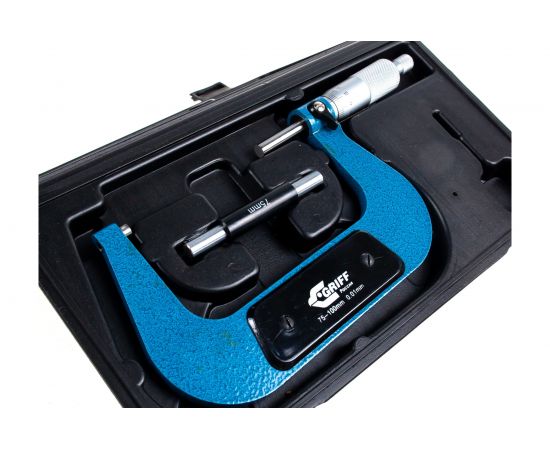 Микрометр МК 100-1 ГОСТ 6507-90 GRIFF D117509 – изображение 3