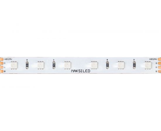 Светодиодная лента MAKSILED 24В, 60д/м, 14.4Вт/м, IP65, RGB, 5м ML-R60-4040-RGB-ST-24V – изображение 3