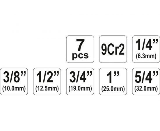 Трубные клуппы (6 шт.) YATO YT-2900 – изображение 4