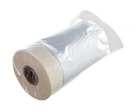 Пленка укрывная с малярной лентой (0.55х20 м) ZOLDER Z05520 – изображение 4